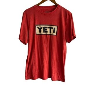 Men's YETI Red Logo Short Sleeve T-Shirt